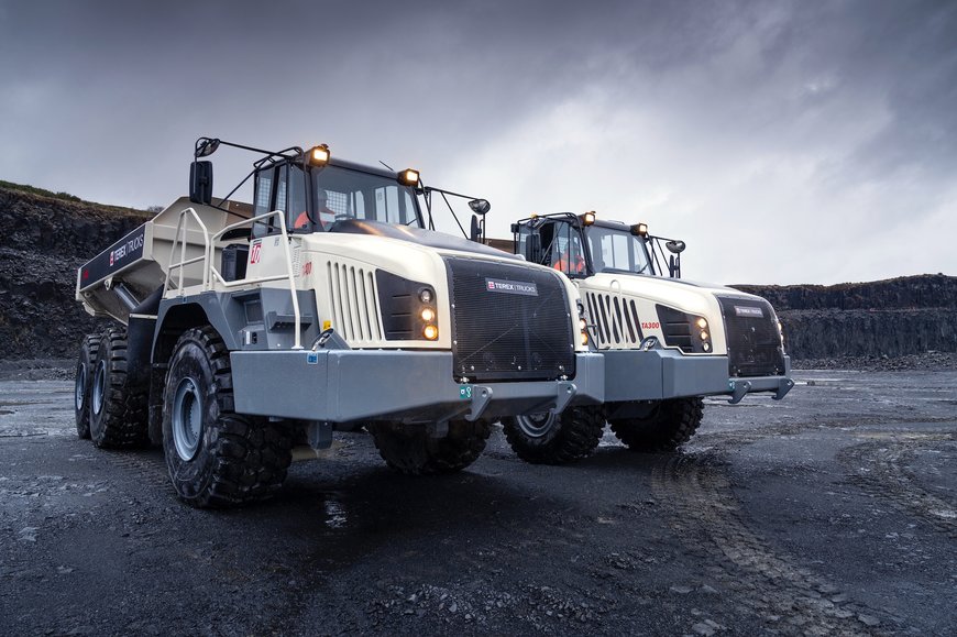 Terex Trucks annonce des tombereaux articulés Stage V à haut rendement énergétique